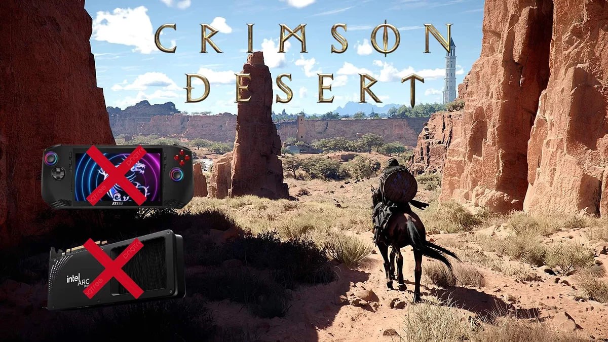 👏 Crimson Desert ПОЛУЧИТ ПОДДЕРЖКУ Intel Arc