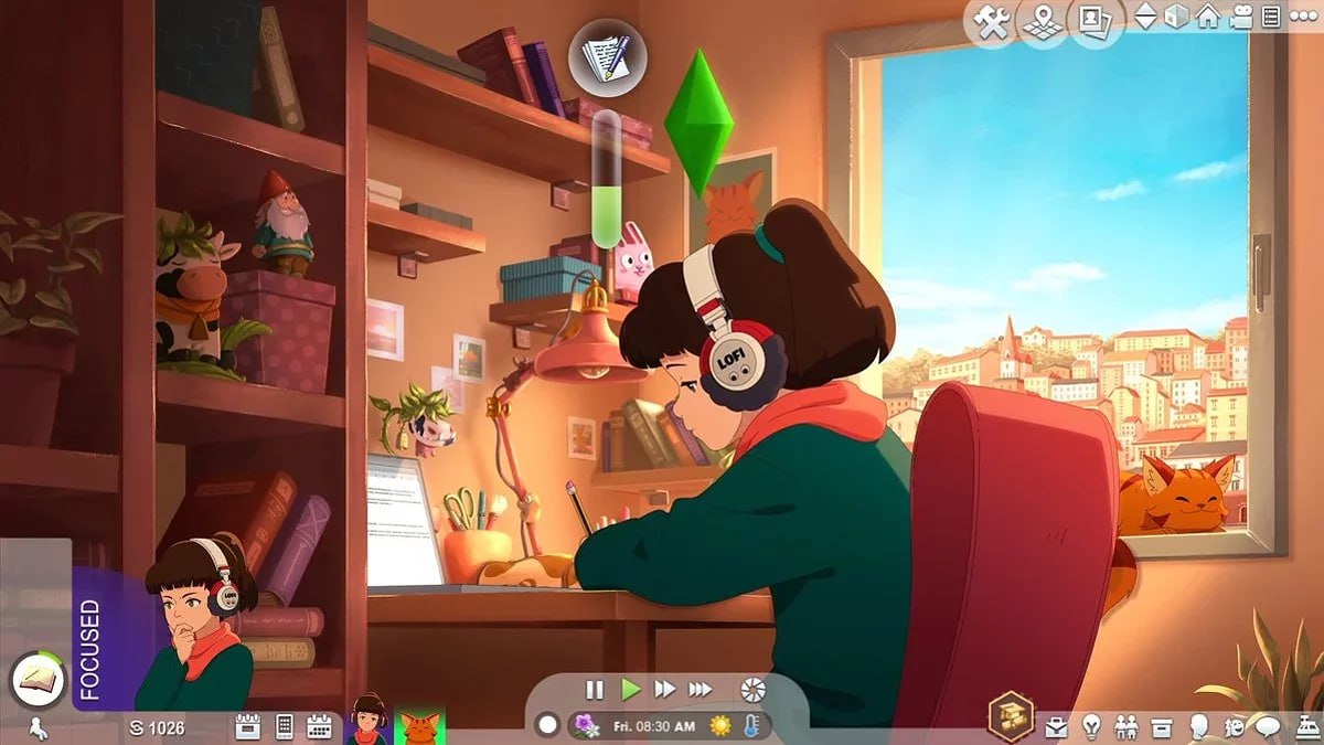 ❤️ Lofi Girl + The Sims