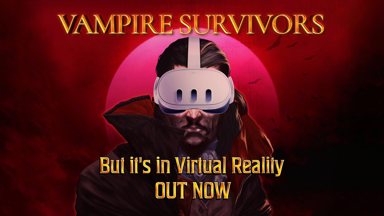 😮 Vampire Survivors В VR ?!